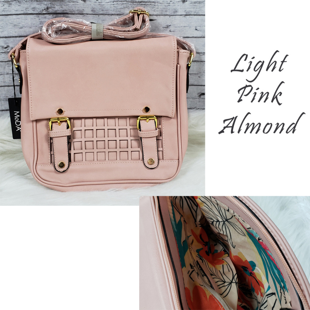 🦋NWT Moda New York Crossbody Purse Handbag 6 Colors - Picture 5 of 13